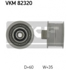 VKM 82320 SKF Паразитный / ведущий ролик, зубчатый ремень