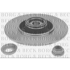 BWK1261 BORG & BECK Комплект подшипника ступицы колеса