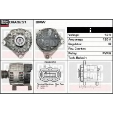 DRA0251 DELCO REMY Генератор