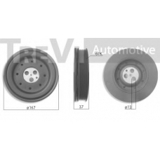 PC1198 TREVI AUTOMOTIVE Ременный шкив, коленчатый вал