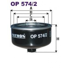 OP574/2 FILTRON Масляный фильтр