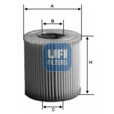 25.152.00 UFI Масляный фильтр
