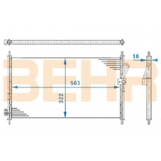 7402009 BEHR Condenser