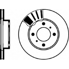 MDC945 MINTEX Тормозной диск