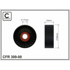 309-00 CAFFARO Паразитный / ведущий ролик, поликлиновой ремень