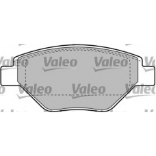 597495 VALEO Комплект тормозных колодок, дисковый тормоз