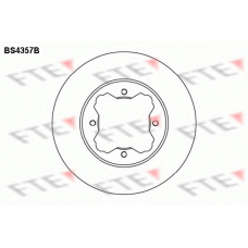 BS4357B FTE Тормозной диск
