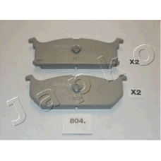 50804 JAPKO Комплект тормозных колодок, дисковый тормоз