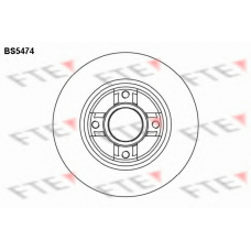 BS5474 FTE Тормозной диск