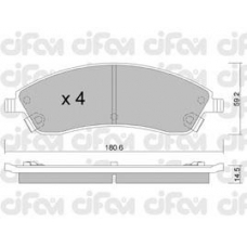 822-699-0 CIFAM Комплект тормозных колодок, дисковый тормоз