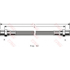 PHA263 TRW Тормозной шланг