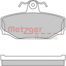 1170074 METZGER Комплект тормозных колодок, дисковый тормоз