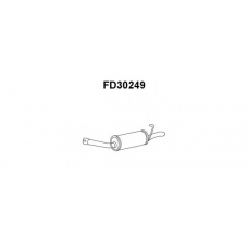 FD30249 VENEPORTE Глушитель выхлопных газов конечный