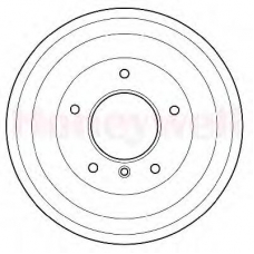 329030B BENDIX Тормозной барабан