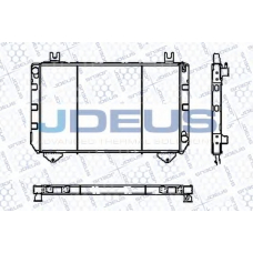 RA0120221 JDEUS Радиатор, охлаждение двигателя