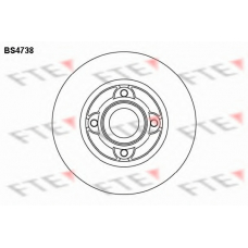 BS4738 FTE Тормозной диск