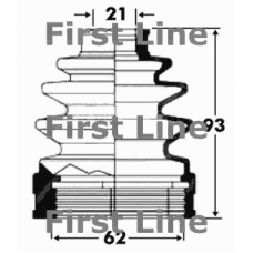 FCB2823 FIRST LINE Пыльник, приводной вал