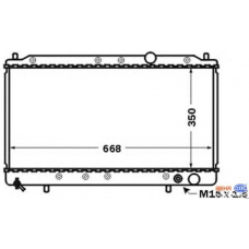 8MK 376 724-771 HELLA Радиатор, охлаждение двигателя