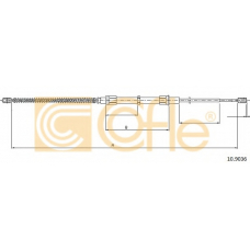 10.9036 COFLE Трос, стояночная тормозная система