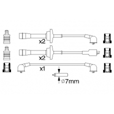 0 986 356 938 BOSCH Комплект проводов зажигания