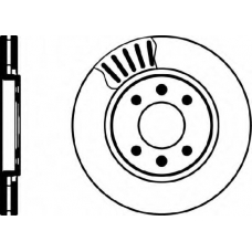 52517PRO PAGID Тормозной диск
