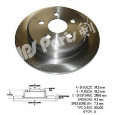 IBP-1994 IPS Parts Тормозной диск