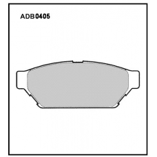 ADB0405 Allied Nippon Тормозные колодки