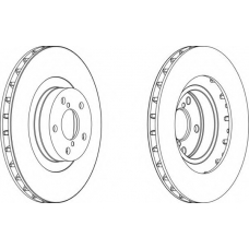 DDF1175-1 FERODO Тормозной диск