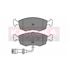 101552 KAMOKA Комплект тормозных колодок, дисковый тормоз