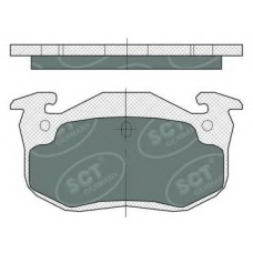 SP 385 SCT Комплект тормозных колодок, дисковый тормоз