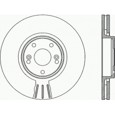 BDR1999.20 OPEN PARTS Тормозной диск