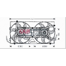 1380101 KUHLER SCHNEIDER Вентилятор, охлаждение двигателя