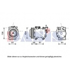 851926N AKS DASIS Компрессор, кондиционер