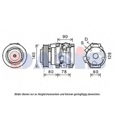 852623N AKS DASIS Компрессор, кондиционер