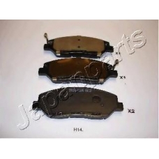 PA-H14AF JAPANPARTS Комплект тормозных колодок, дисковый тормоз