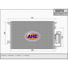 53574 AHE Конденсатор, кондиционер