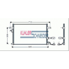 5220221 KUHLER SCHNEIDER Конденсатор, кондиционер