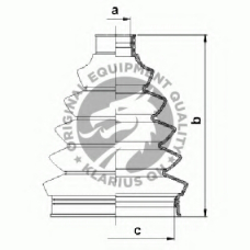 QJB1047 QH Benelux Комплект пылника, приводной вал