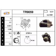 TR9059 SNRA Стартер