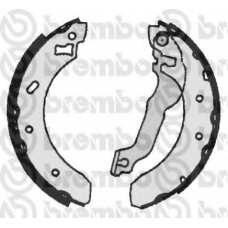 S 24 521 BREMBO Комплект тормозных колодок