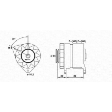 943356519010 MAGNETI MARELLI Генератор