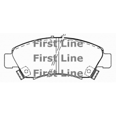 FBP3084 FIRST LINE Комплект тормозных колодок, дисковый тормоз