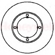 561425B BENDIX Тормозной диск