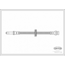 19031728 CORTECO Тормозной шланг