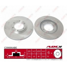 C39006ABE ABE Тормозной диск