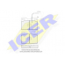 180242 ICER Комплект тормозных колодок, дисковый тормоз