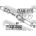 TAB-009 FEBEST Подвеска, рулевое управление