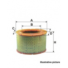 EAF3418.30 OPEN PARTS Воздушный фильтр