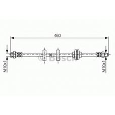 1 987 481 176 BOSCH Тормозной шланг