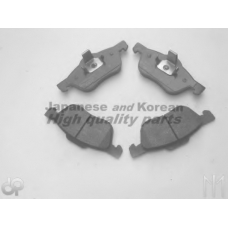 1080-2801 ASHUKI Комплект тормозных колодок, дисковый тормоз